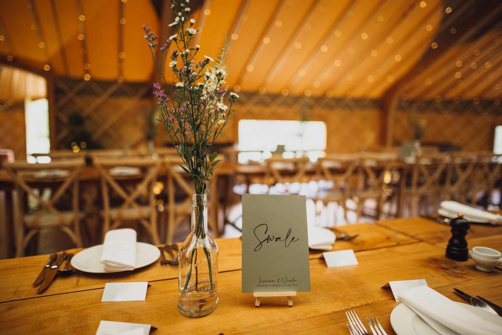Thorpe Garden staffordshire wedding venue
