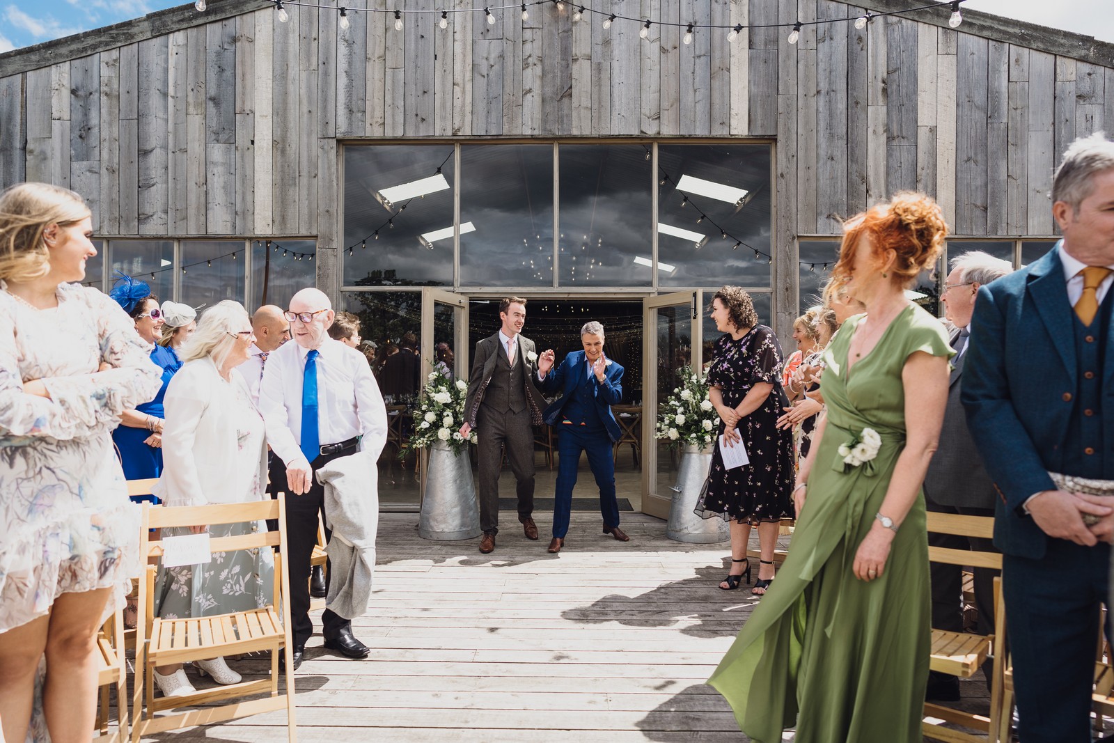 grange barn shropshire wedding photographer