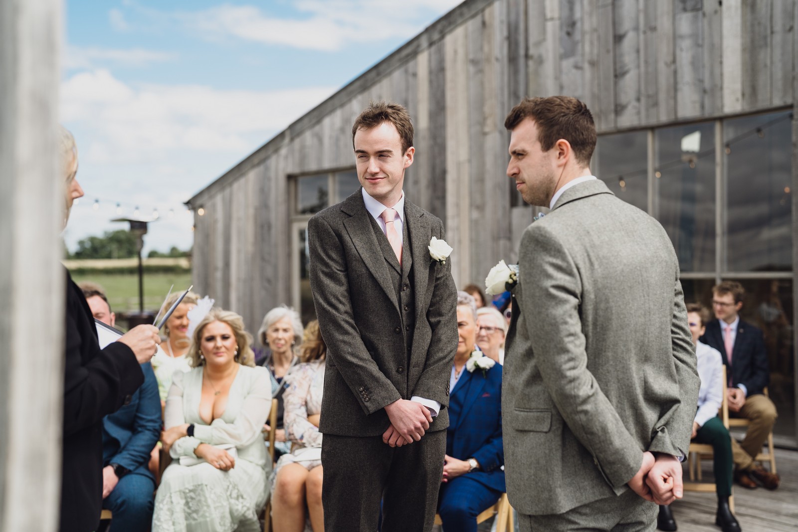 grange barn shropshire wedding photographer