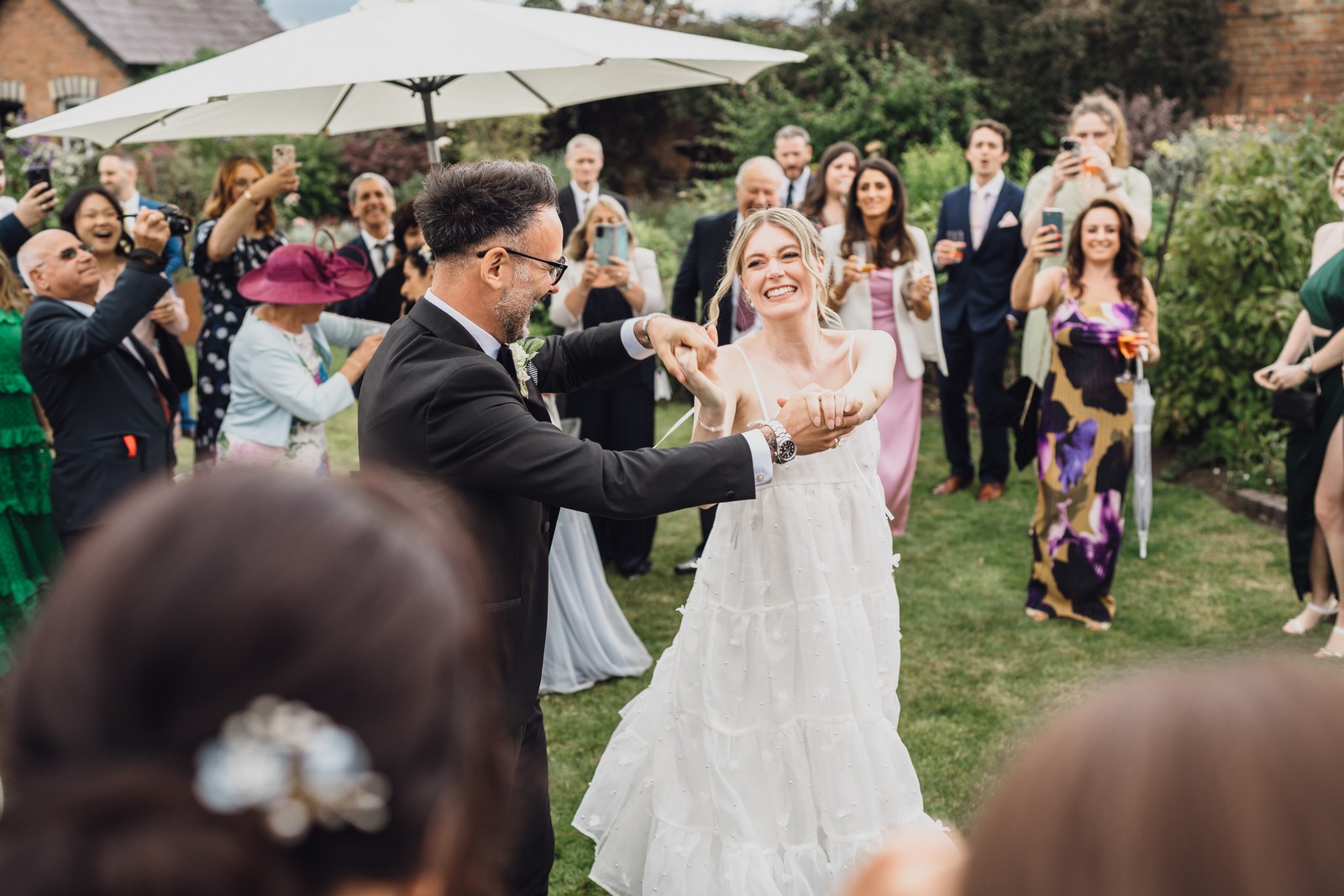 Charlotte & Celestino // Marquee at home