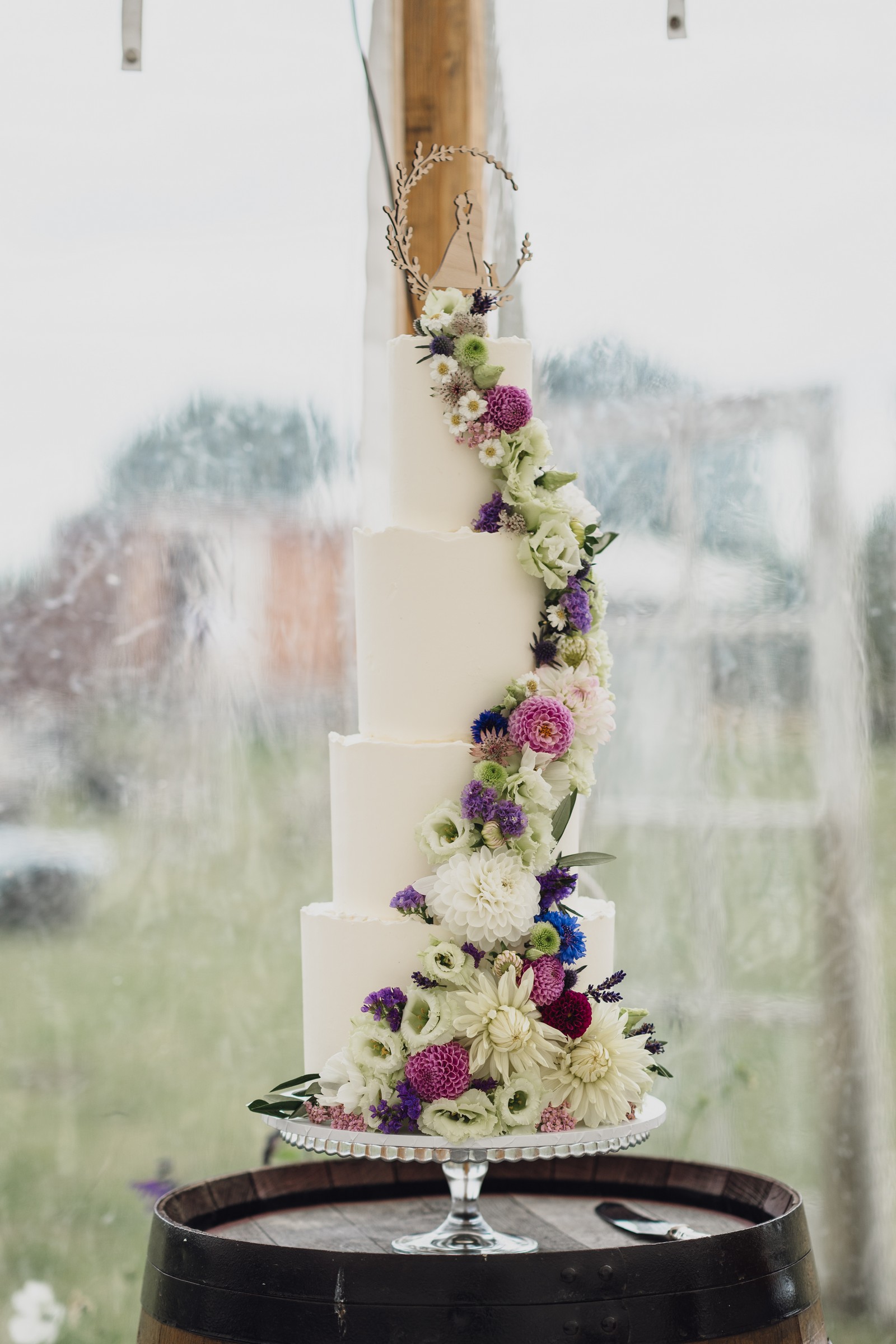 Charlotte & Celestino // Marquee at home