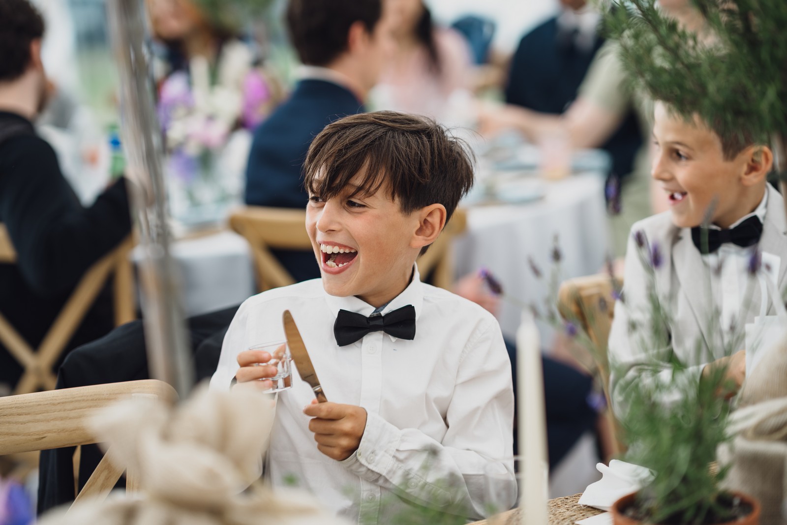 Charlotte & Celestino // Marquee at home