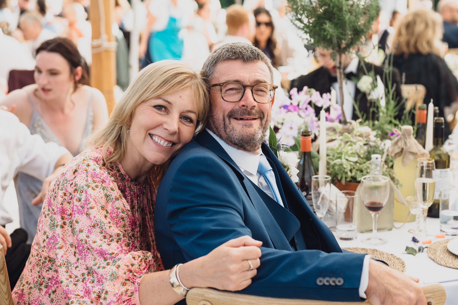 Charlotte & Celestino // Marquee at home