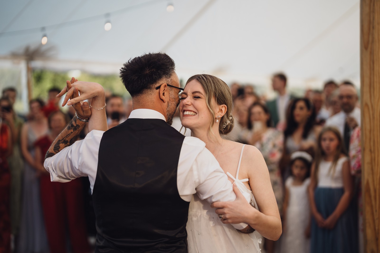 Charlotte & Celestino // Marquee at home