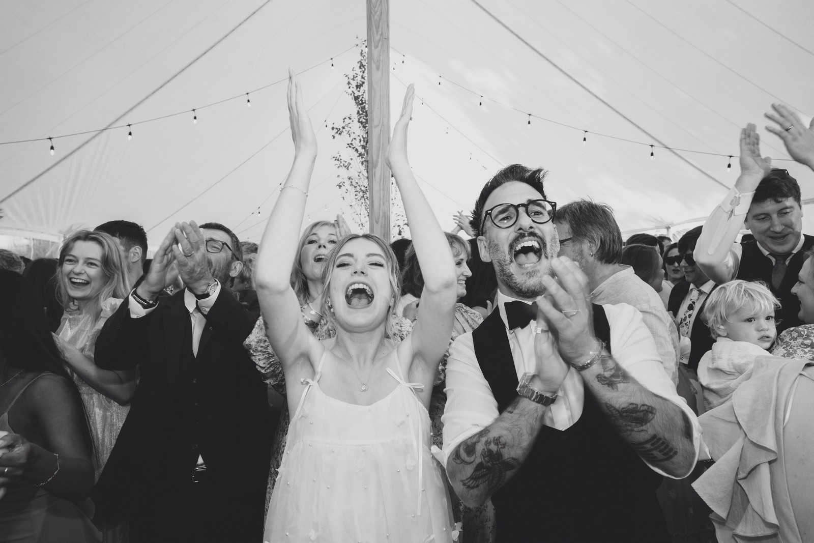 Charlotte & Celestino // Marquee at home