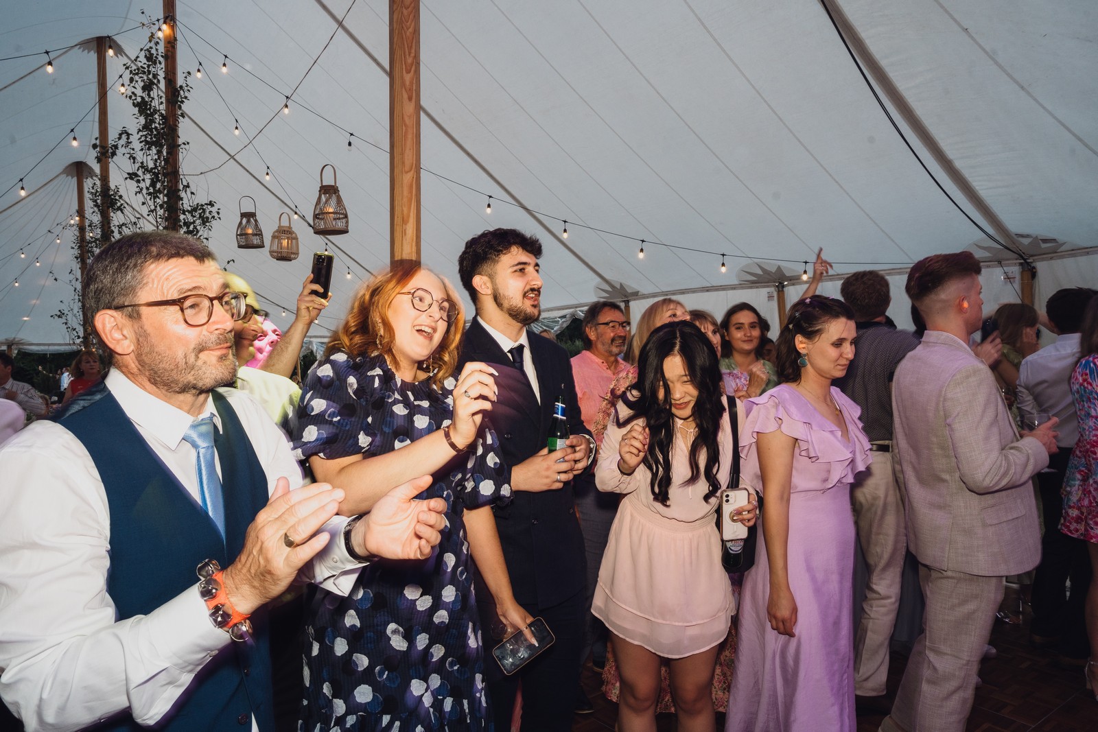 Charlotte & Celestino // Marquee at home