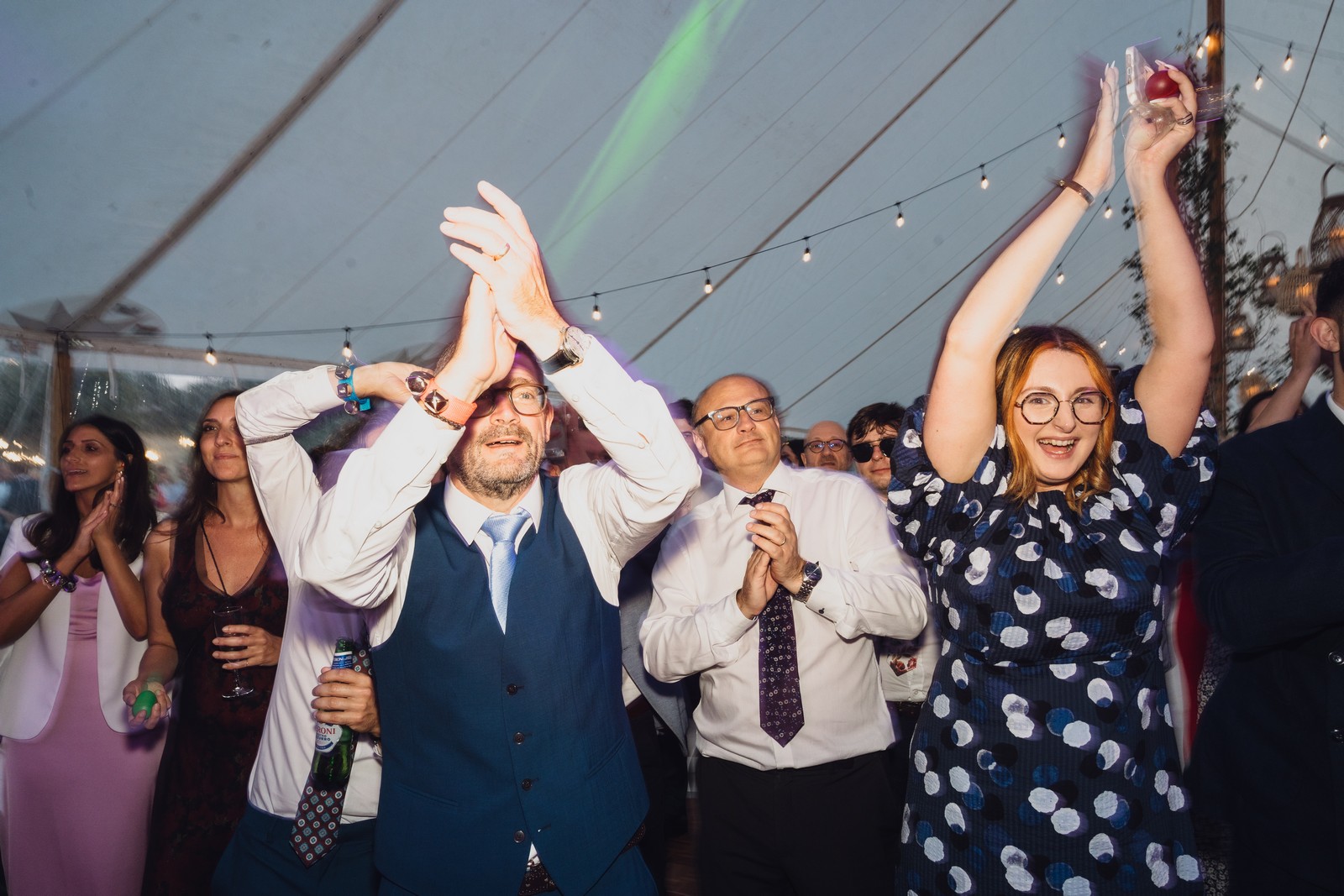 Charlotte & Celestino // Marquee at home