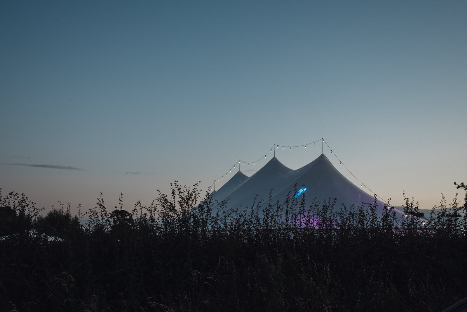 Charlotte & Celestino // Marquee at home