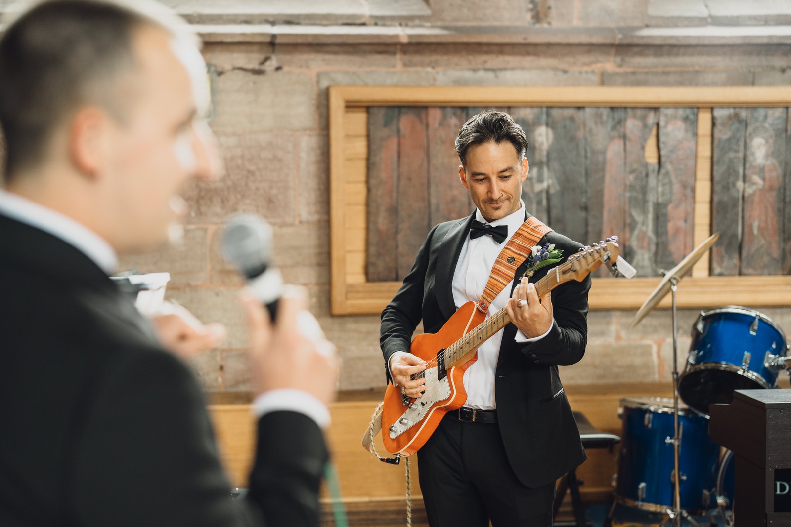 Charlotte & Celestino // Marquee at home