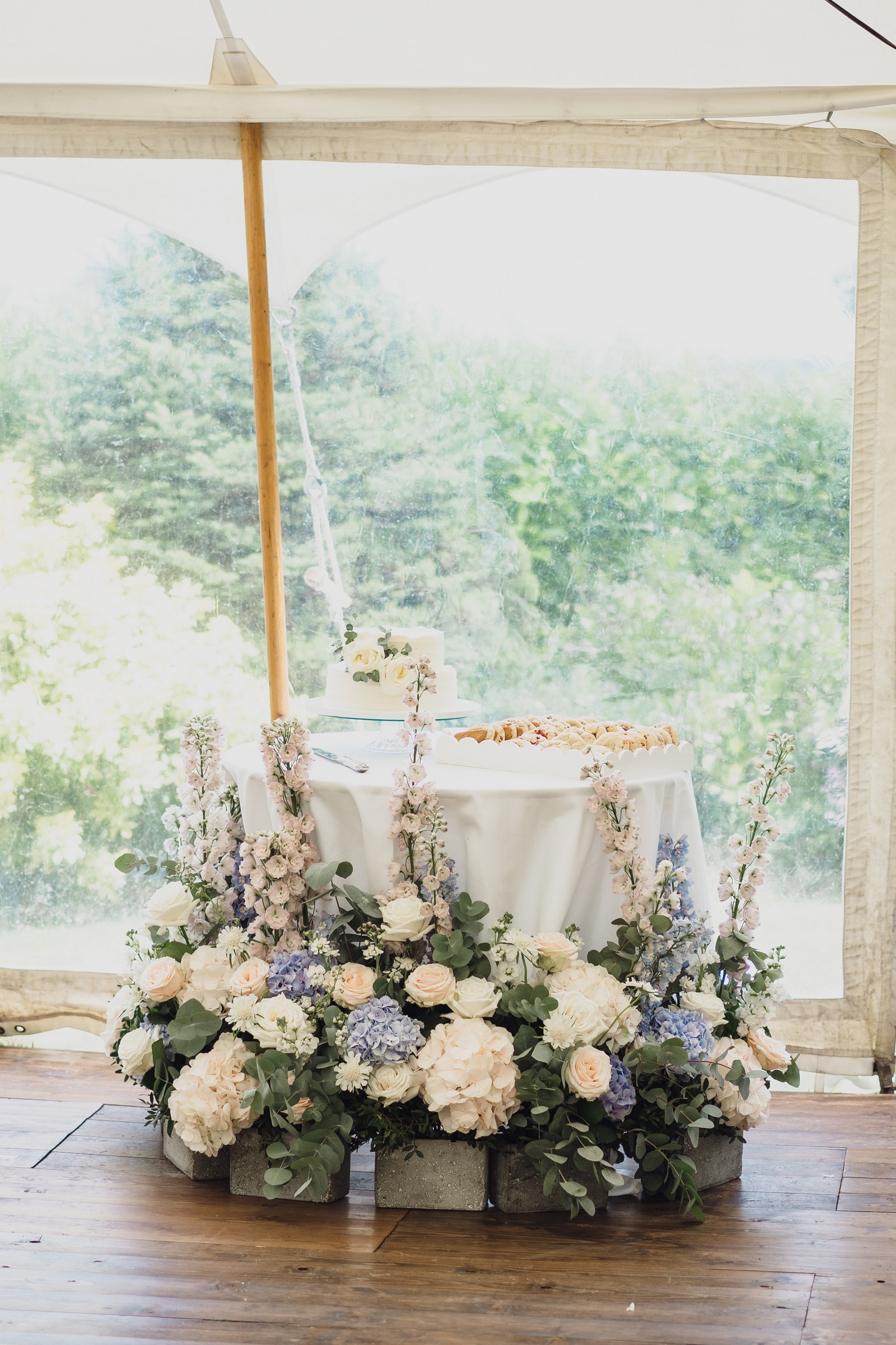 Becky & Joe // Marquee at home