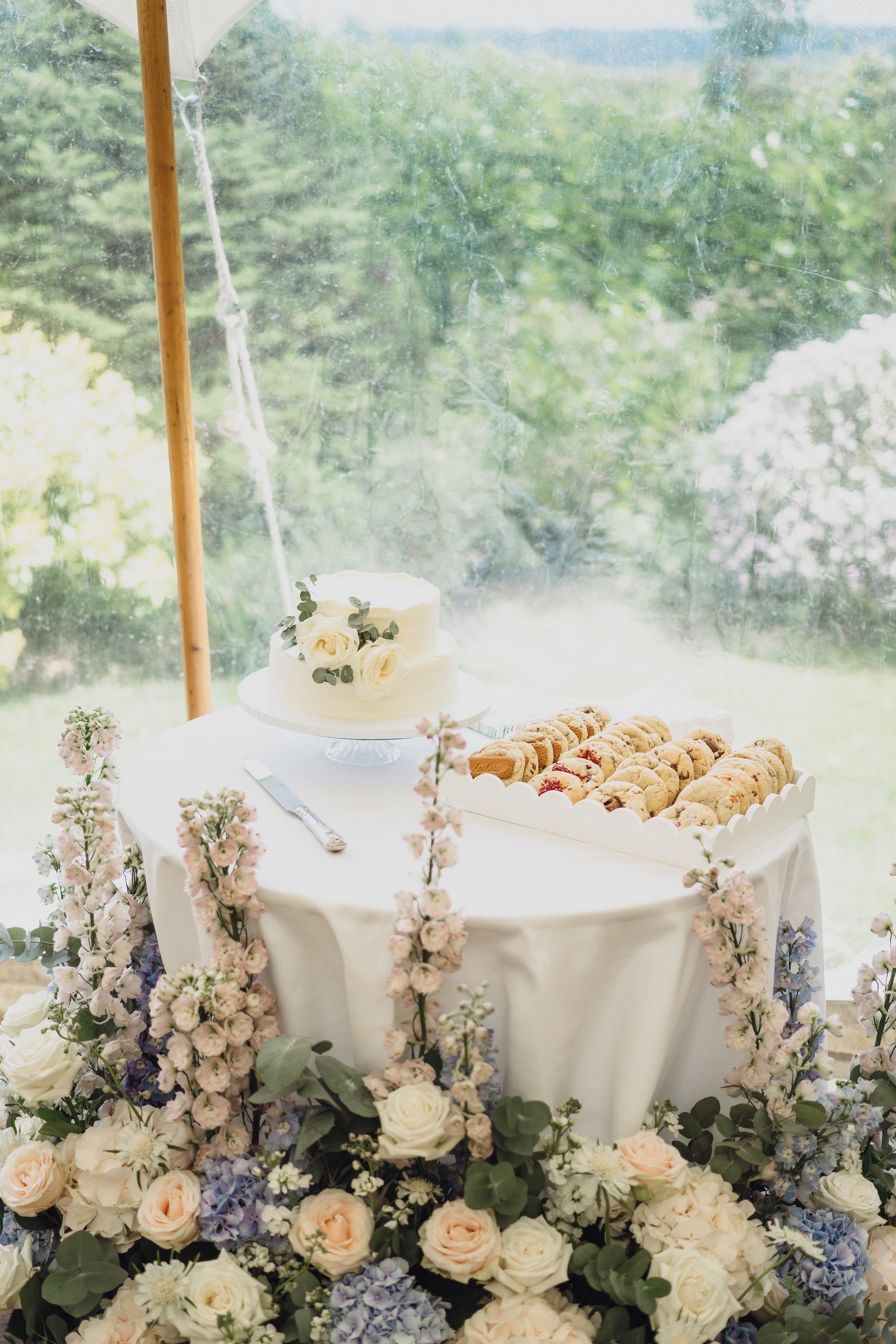 Becky & Joe // Marquee at home
