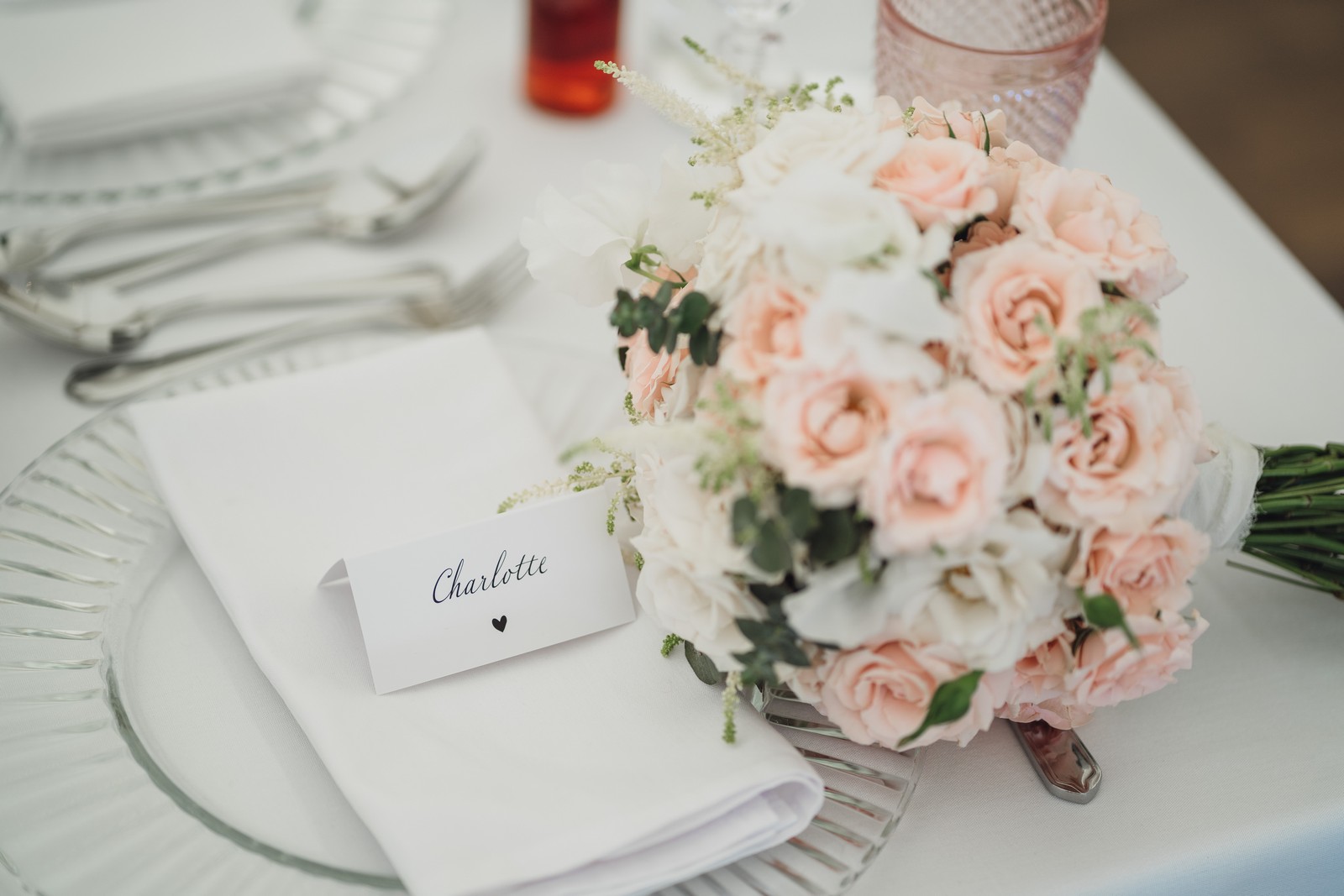 Becky & Joe // Marquee at home