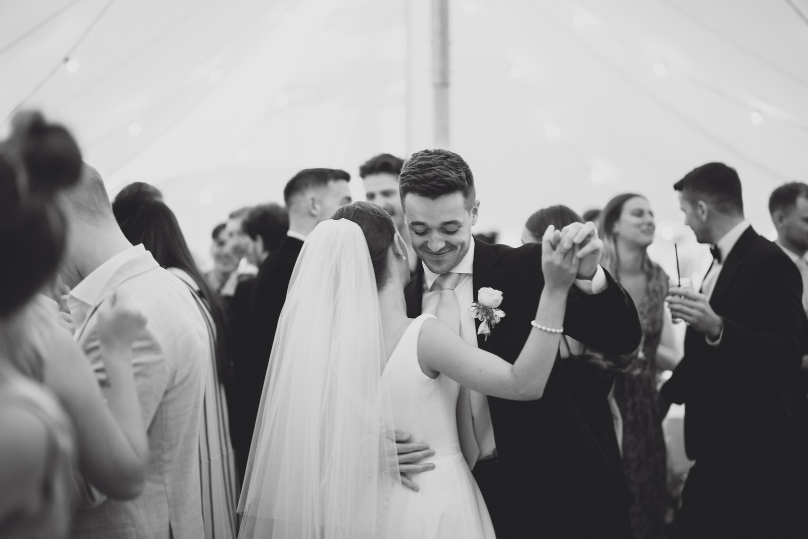 Becky & Joe // Marquee at home