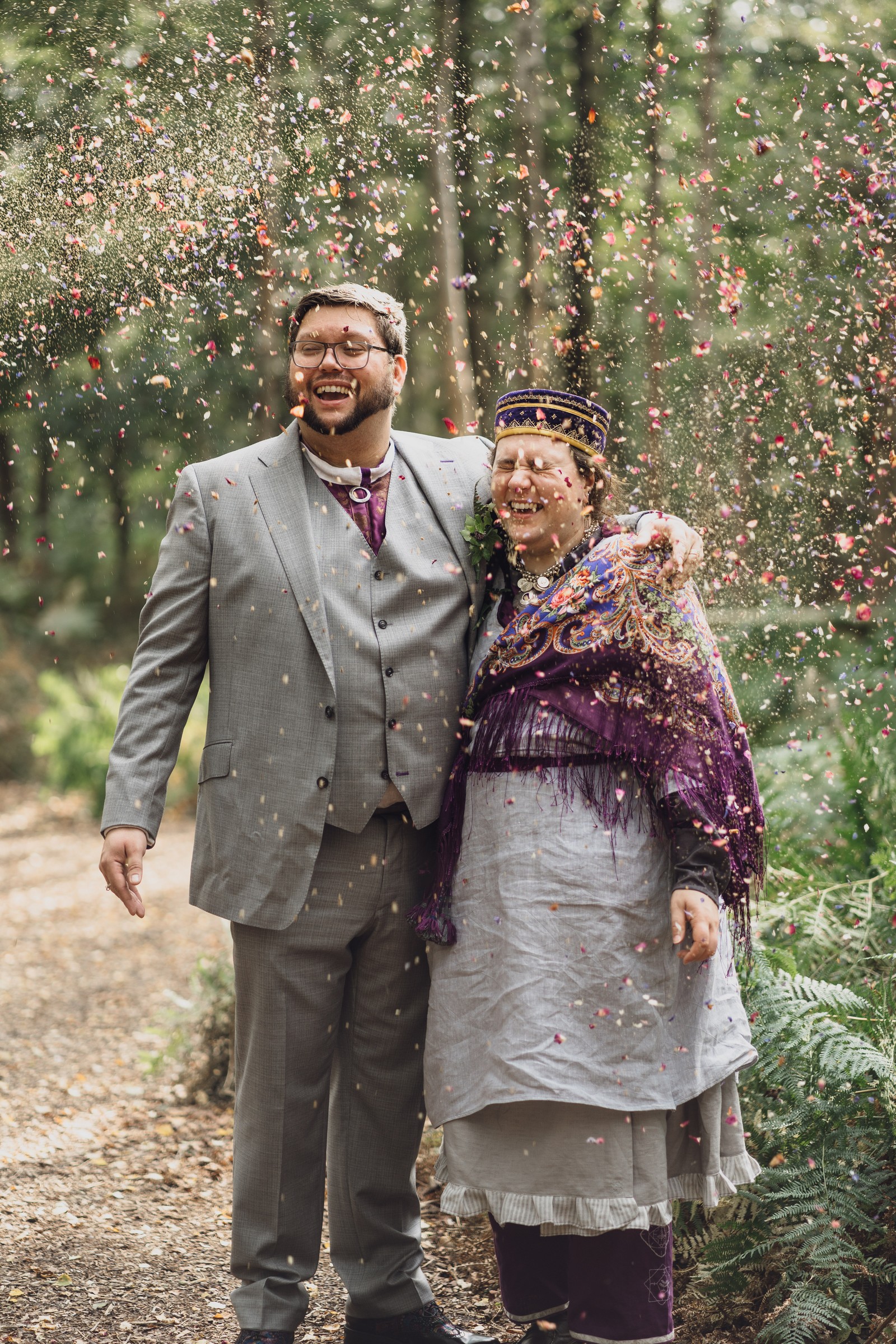 Ben & Kris // Cheshire woodland weddings