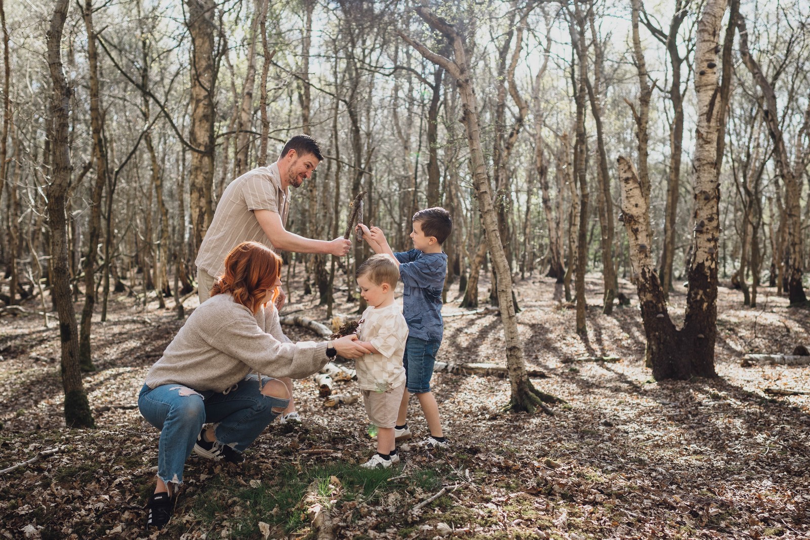 A Woodland Adventure with the Farrington Family