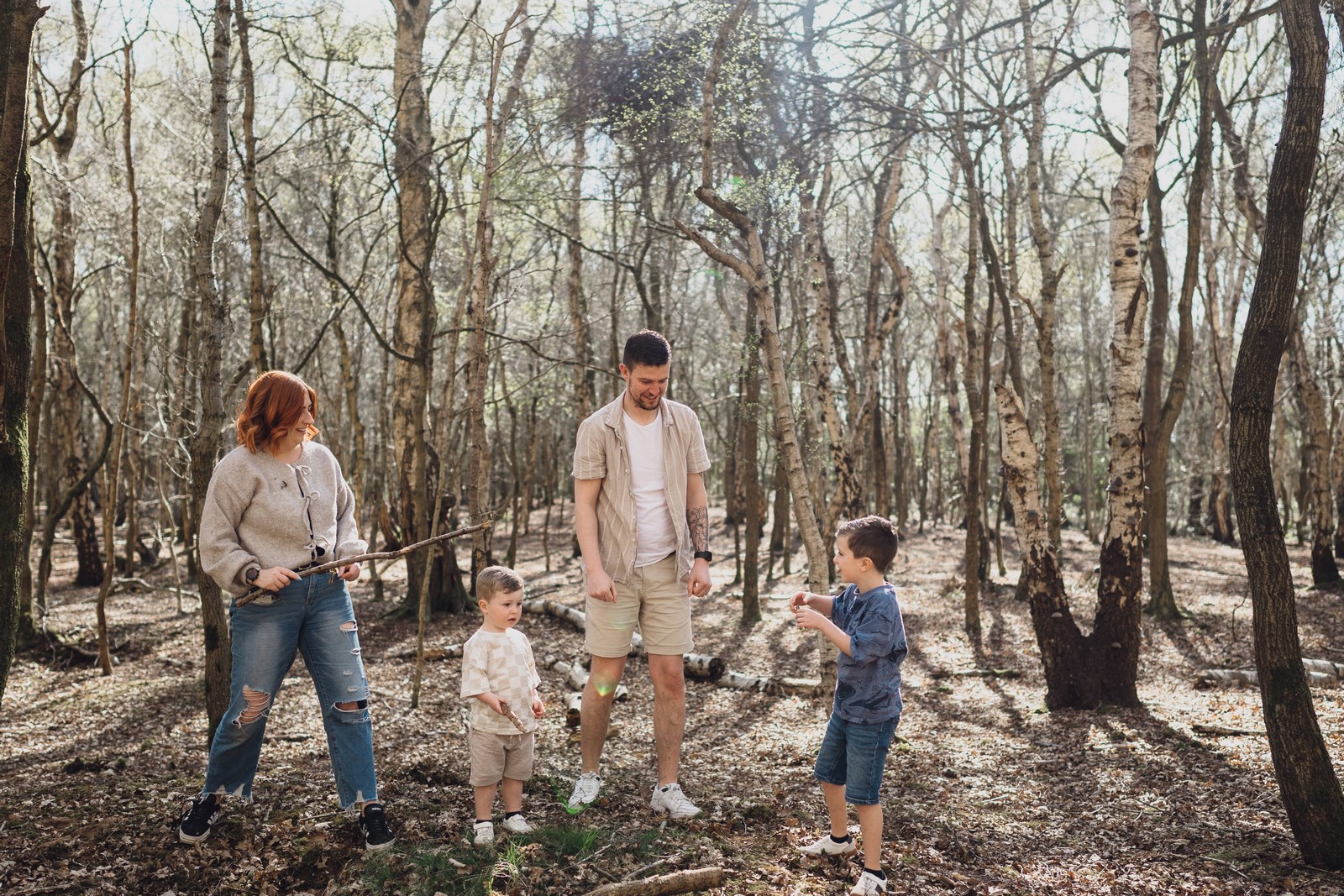 A Woodland Adventure with the Farrington Family