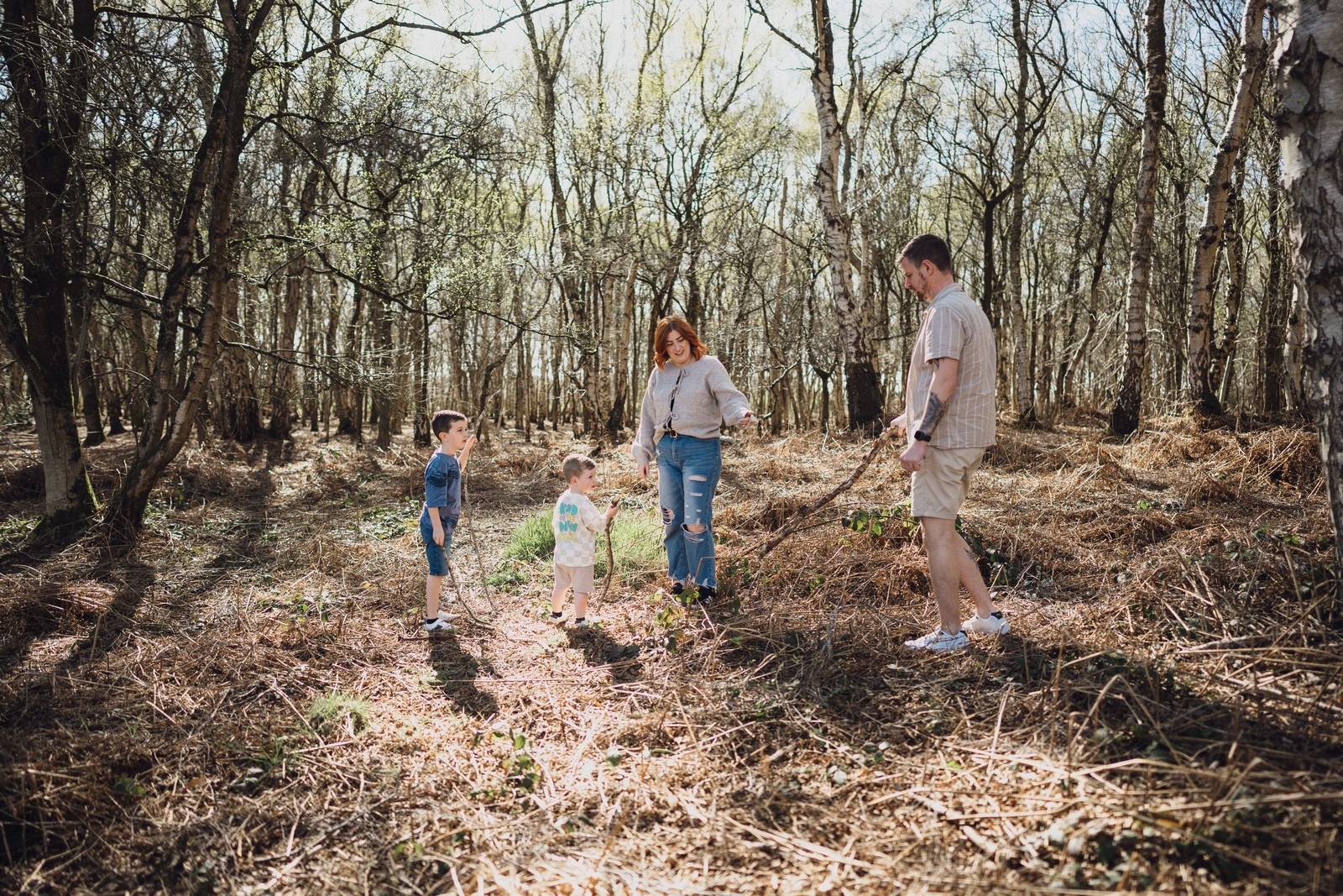 A Woodland Adventure with the Farrington Family