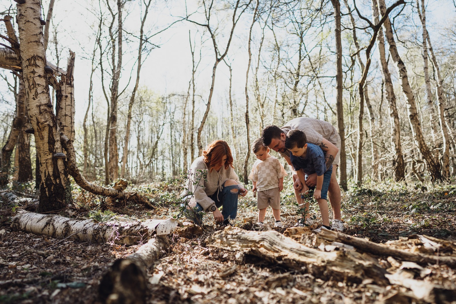 A Woodland Adventure with the Farrington Family