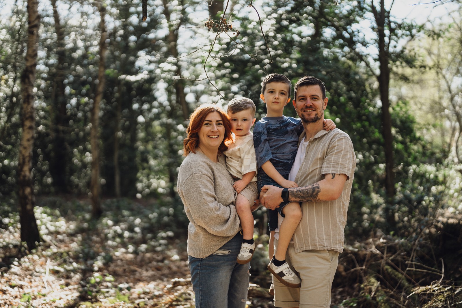 A Woodland Adventure with the Farrington Family