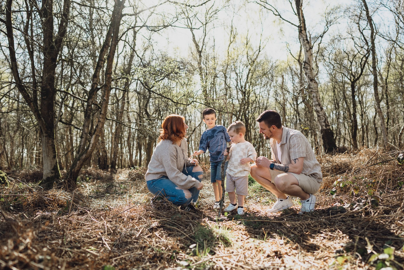 A Woodland Adventure with the Farrington Family