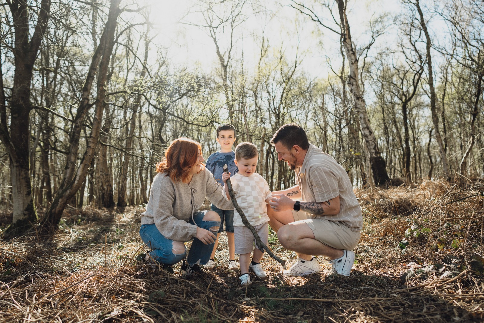 A Woodland Adventure with the Farrington Family