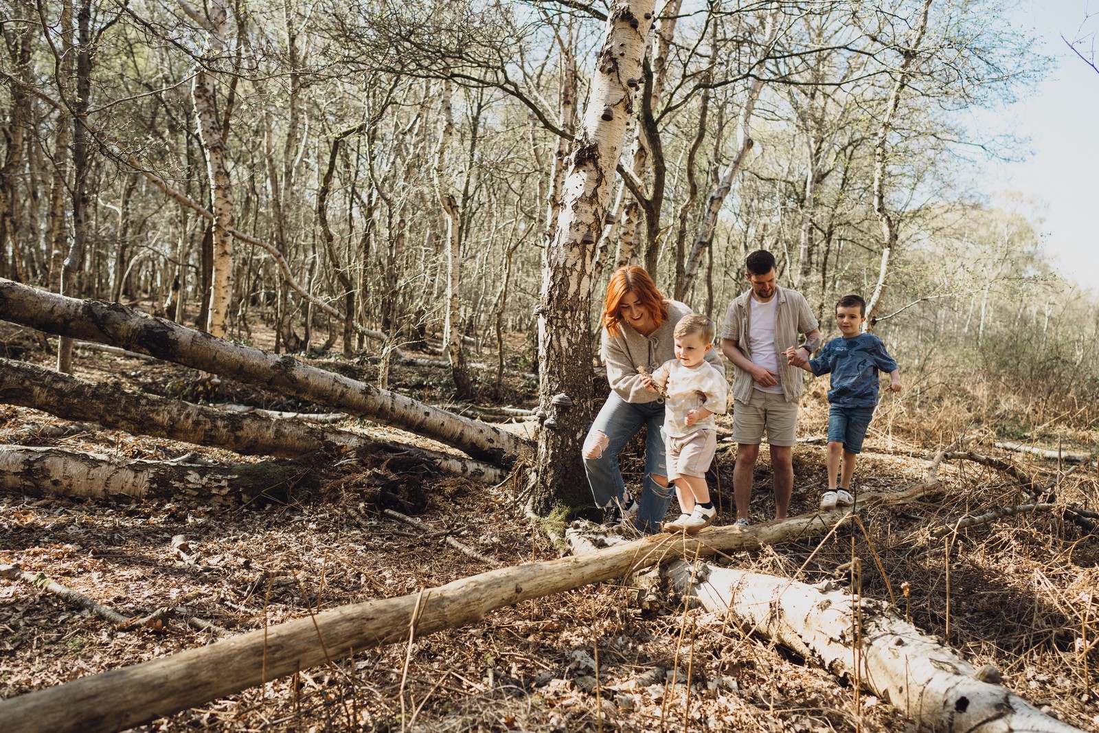 A Woodland Adventure with the Farrington Family