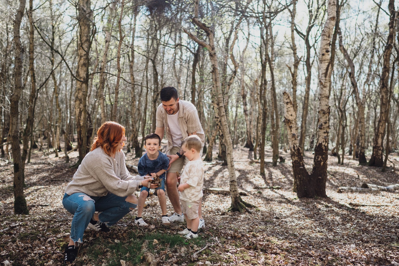 A Woodland Adventure with the Farrington Family