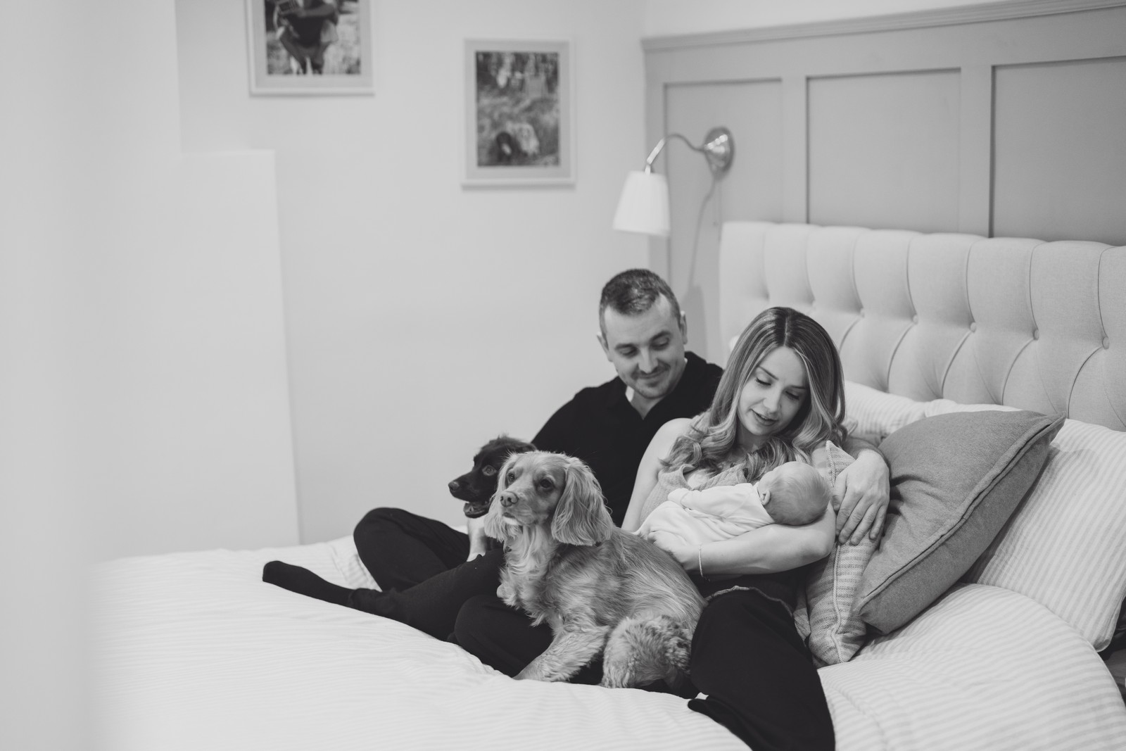 A Newborn Session at Home with Baby Alfie