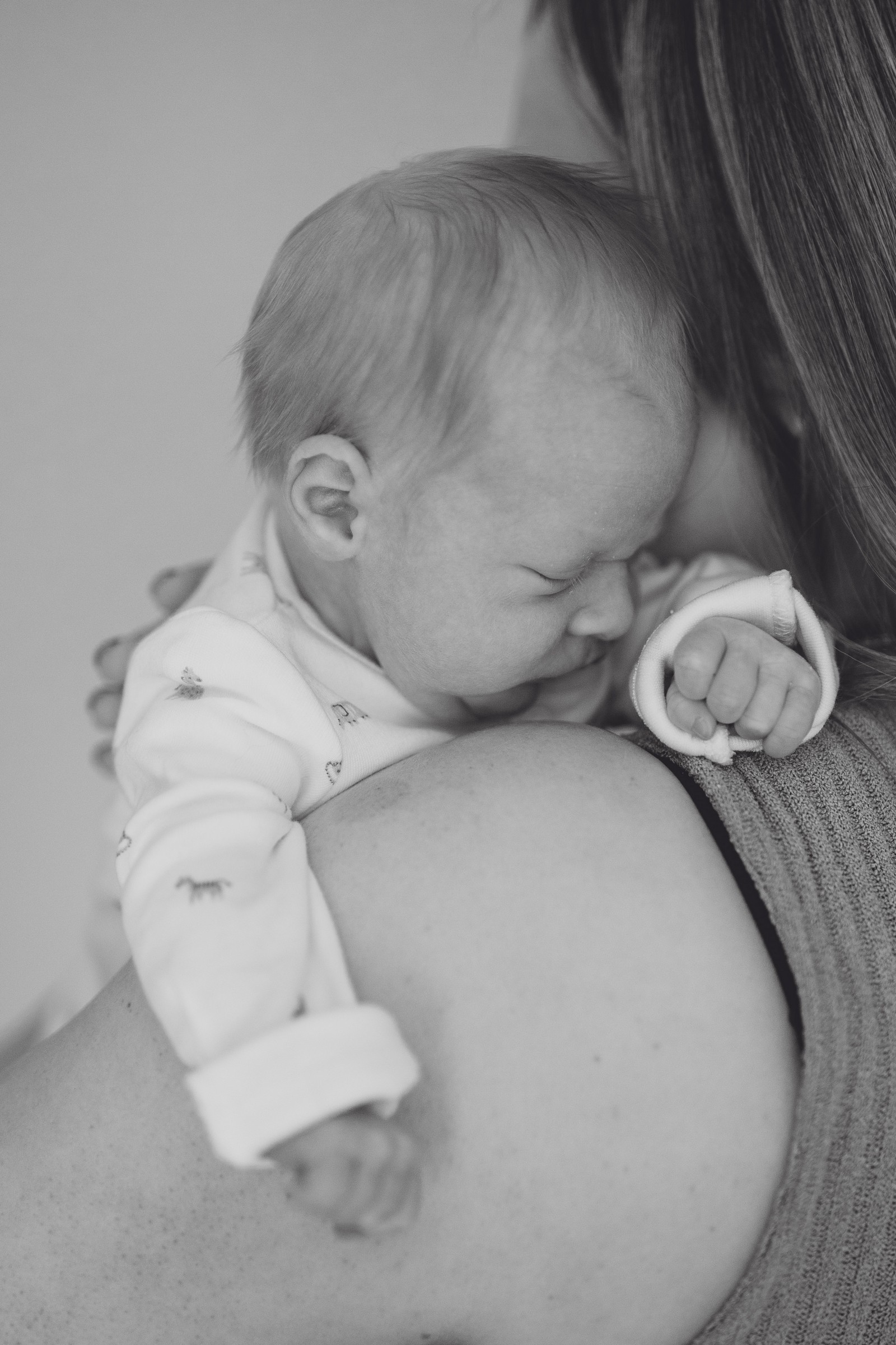 A Newborn Session at Home with Baby Alfie