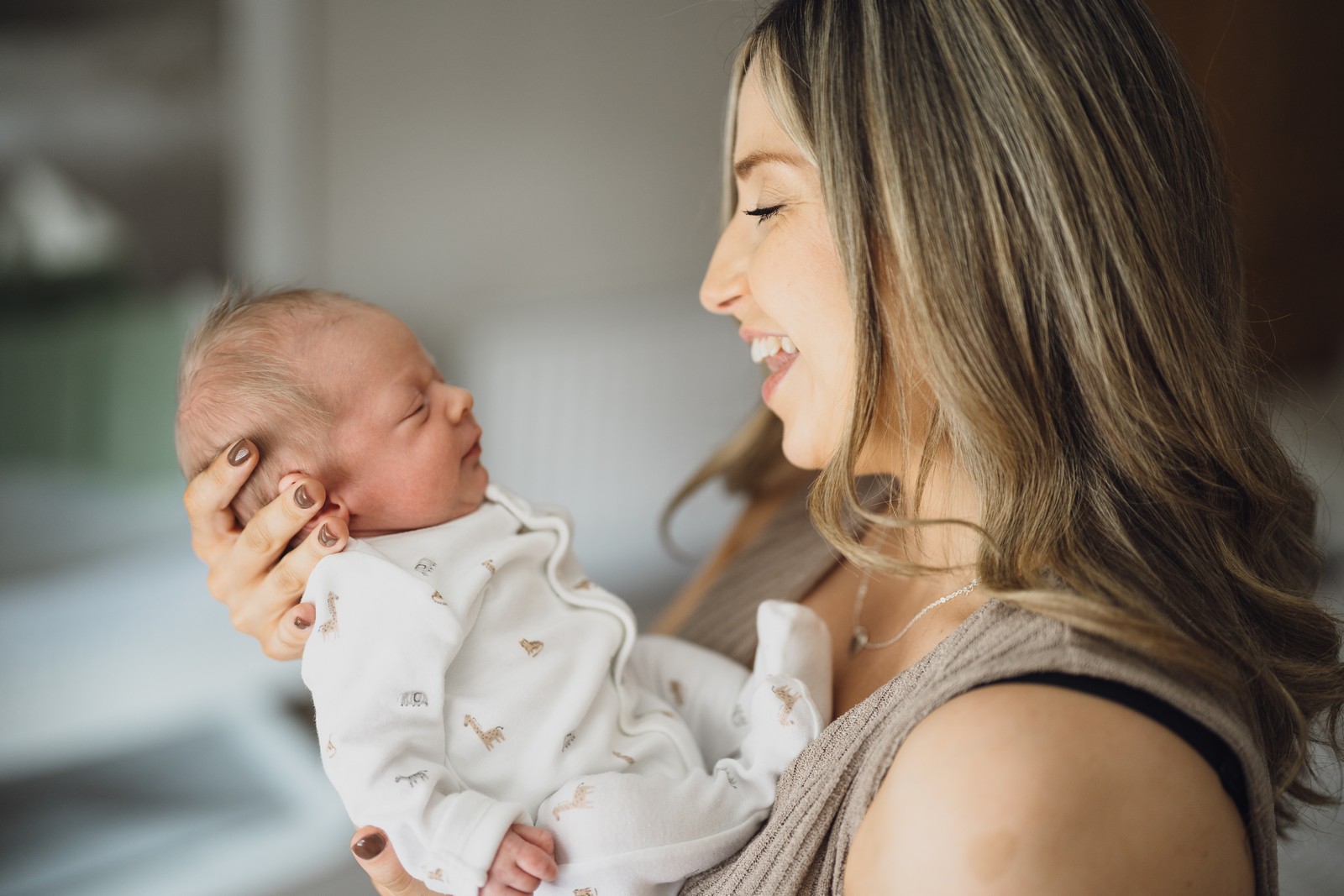 A Newborn Session at Home with Baby Alfie