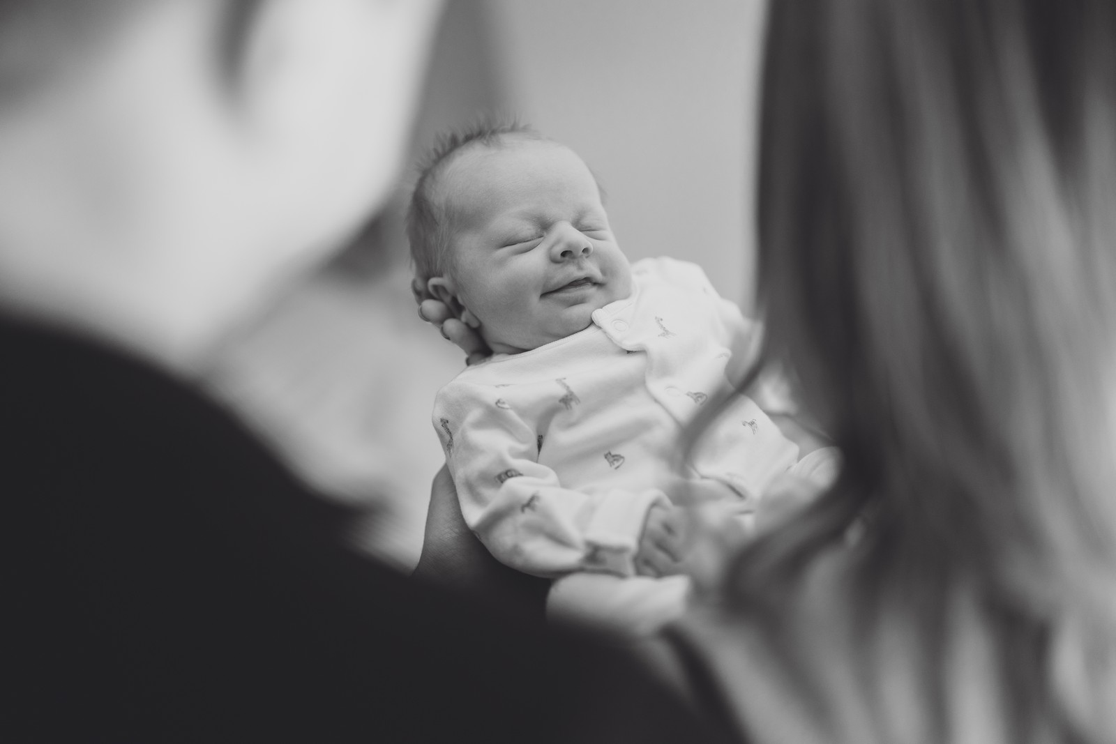 A Newborn Session at Home with Baby Alfie