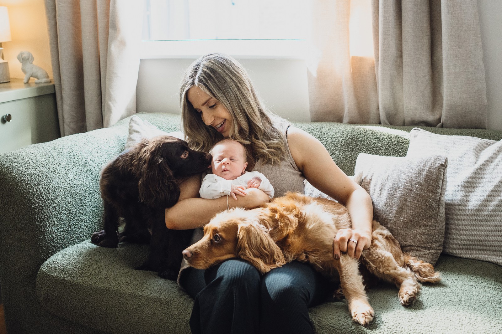 A Newborn Session at Home with Baby Alfie