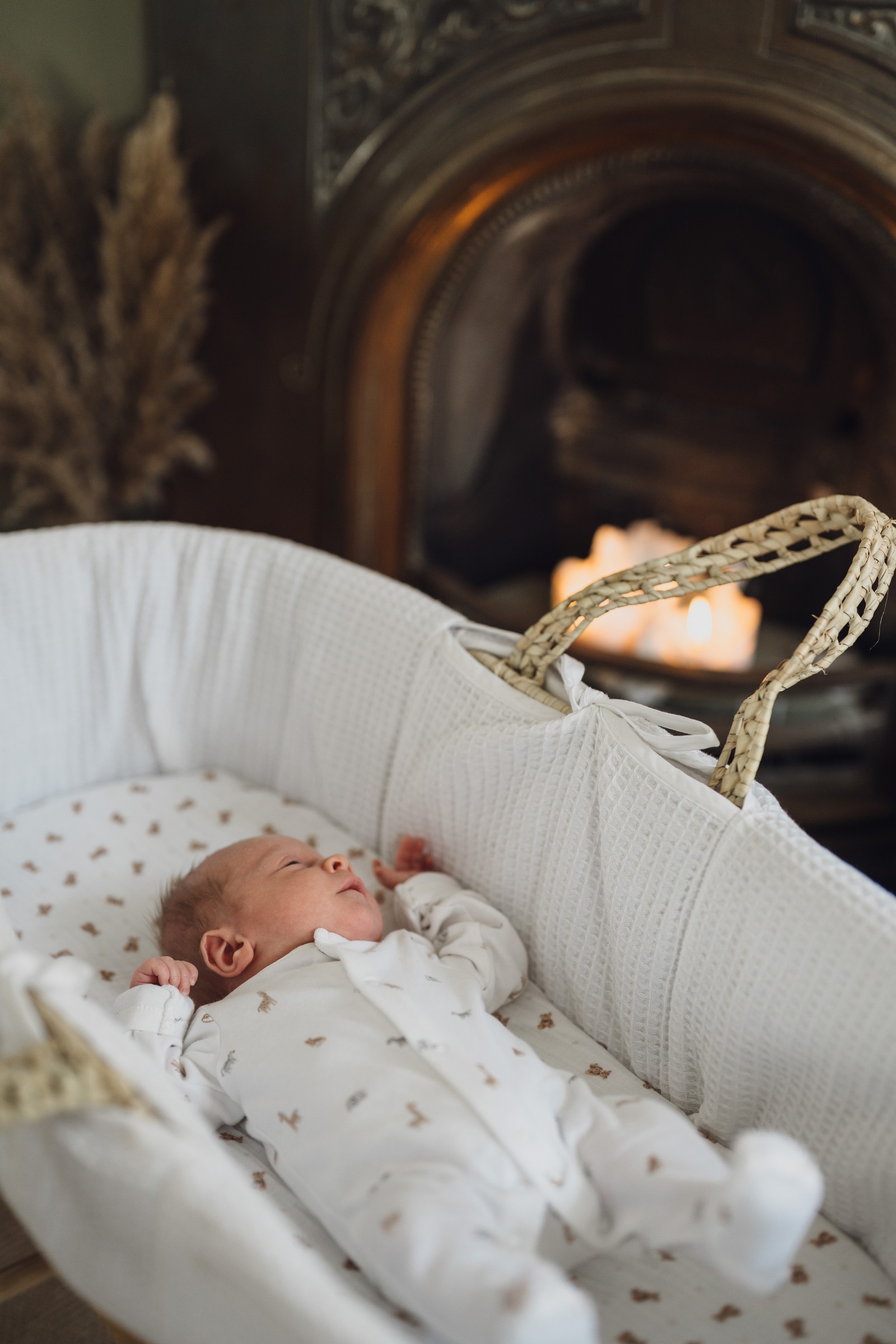 A Newborn Session at Home with Baby Alfie