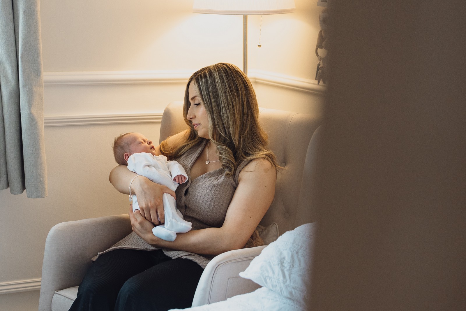 A Newborn Session at Home with Baby Alfie