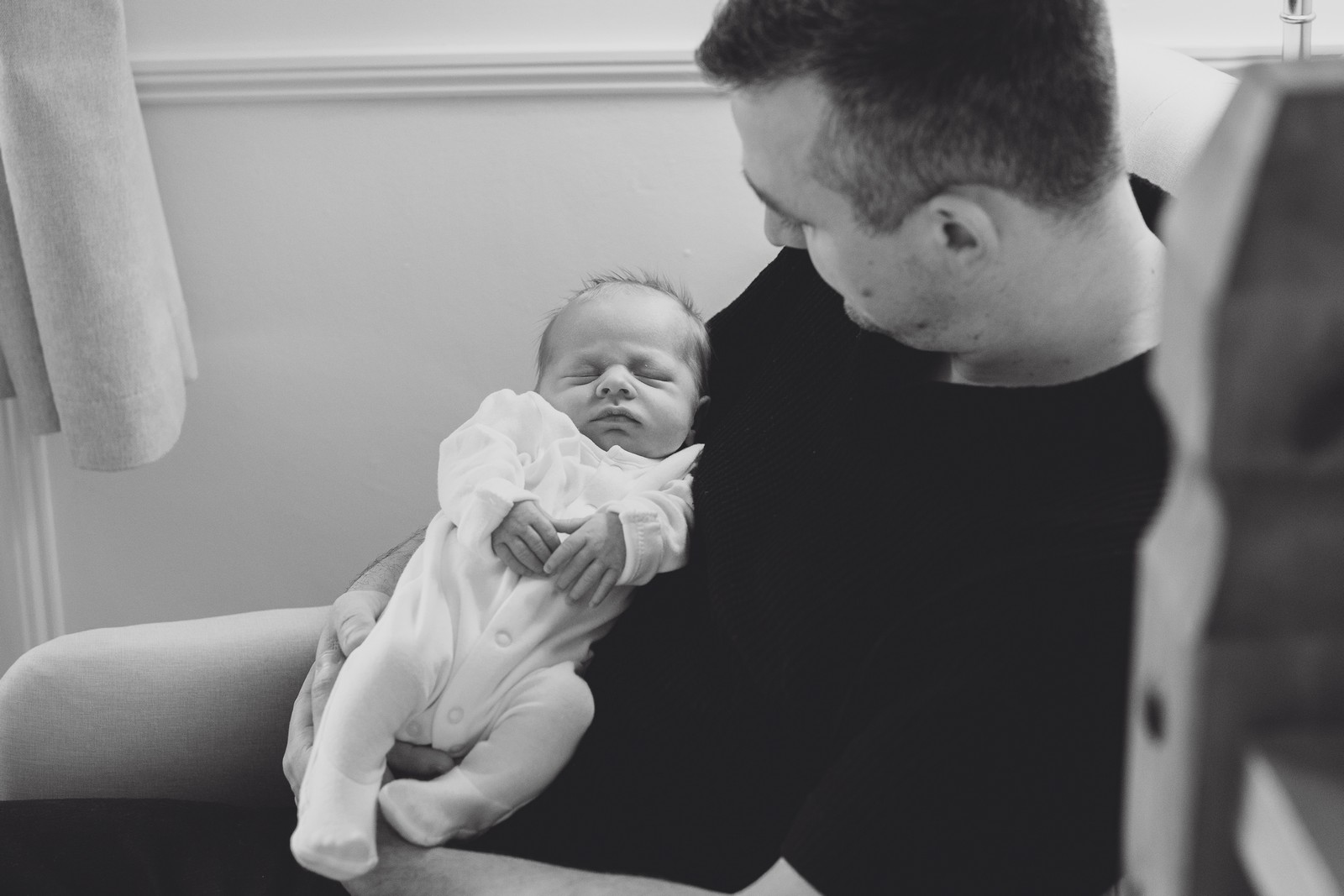 A Newborn Session at Home with Baby Alfie