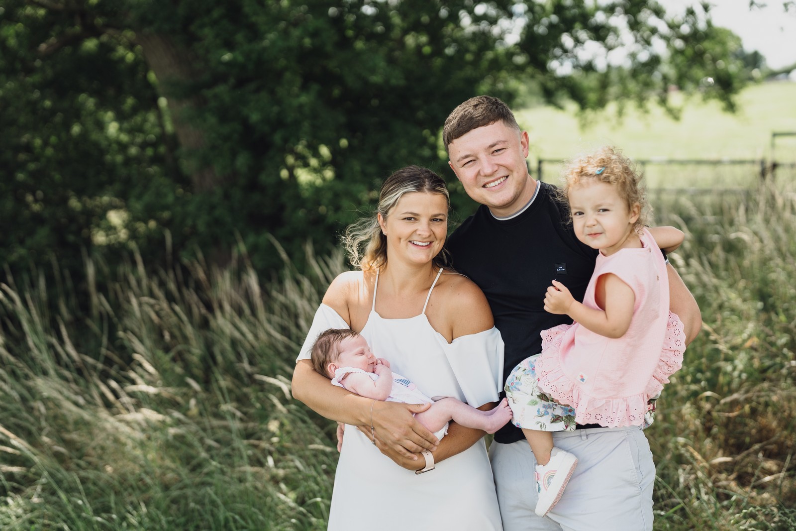 Family Session with Baby Lilian