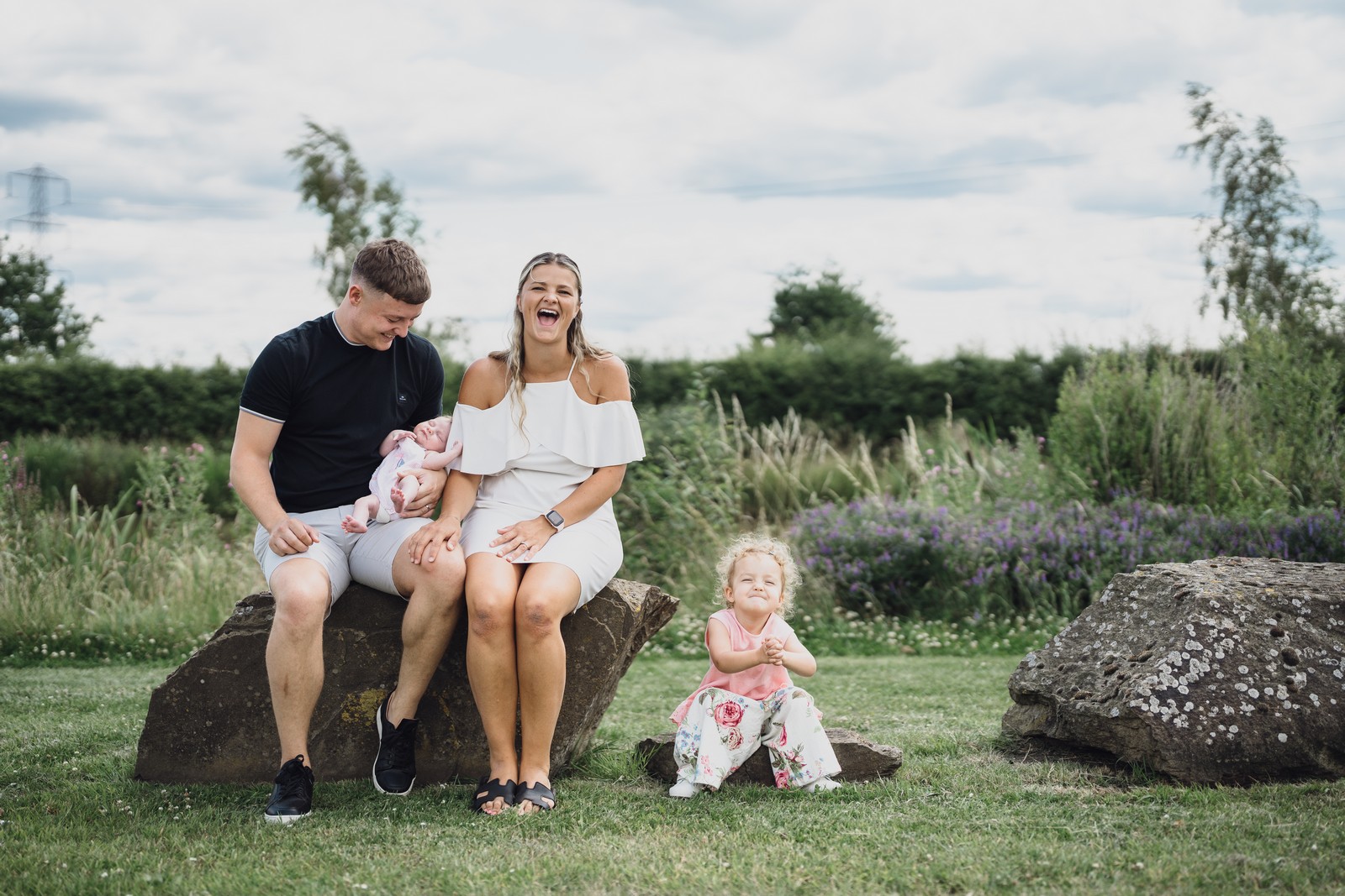Family Session with Baby Lilian