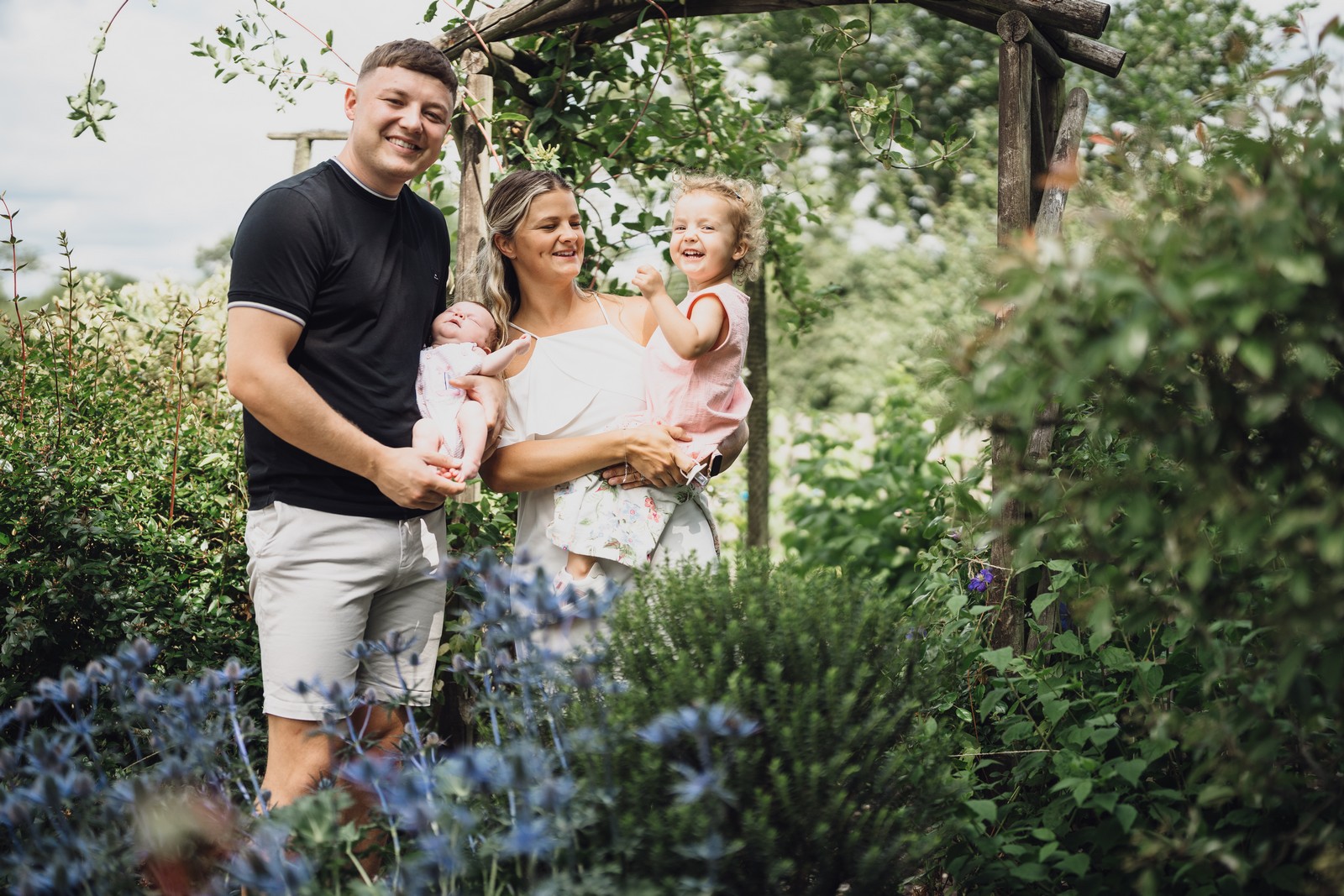 Family Session with Baby Lilian