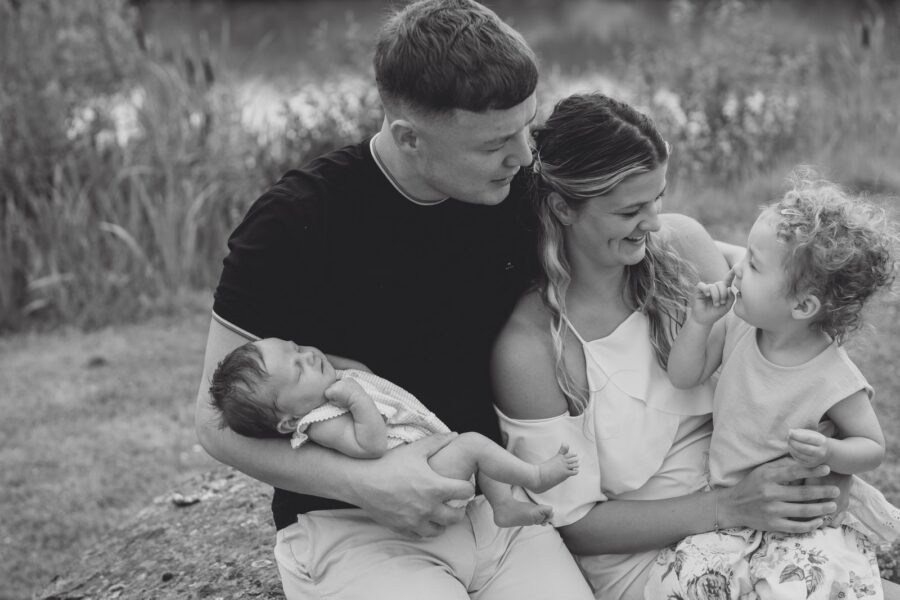 Family Session with Baby Lilian