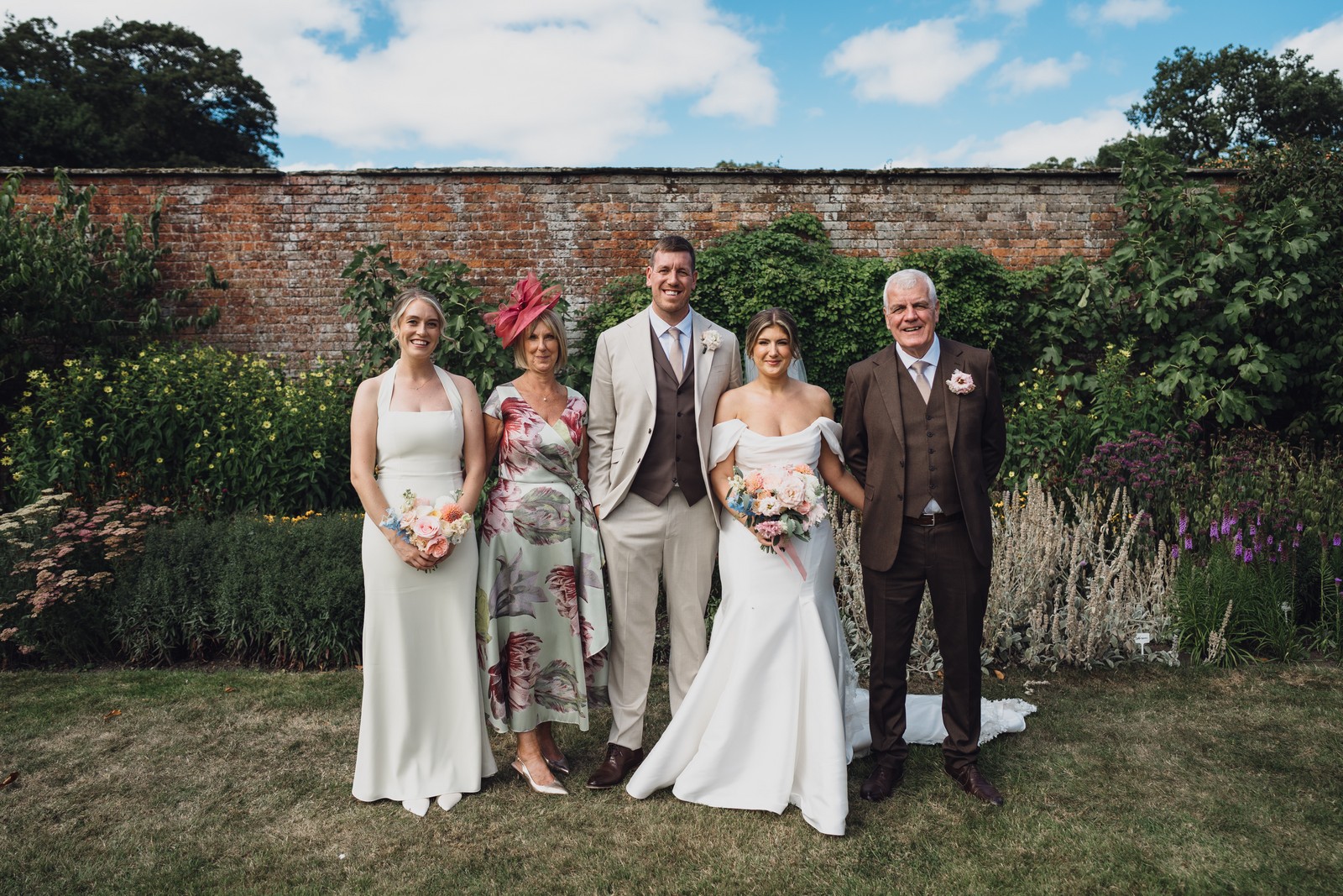 Katie & Joe’s Joyous Summer Wedding at Combermere Abbey