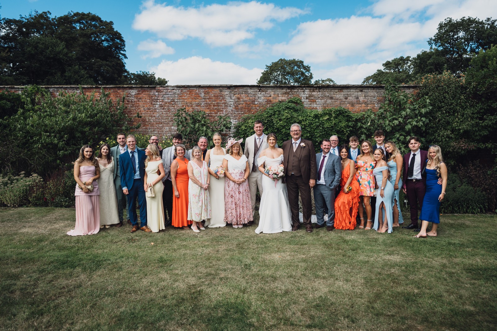 Katie & Joe’s Joyous Summer Wedding at Combermere Abbey