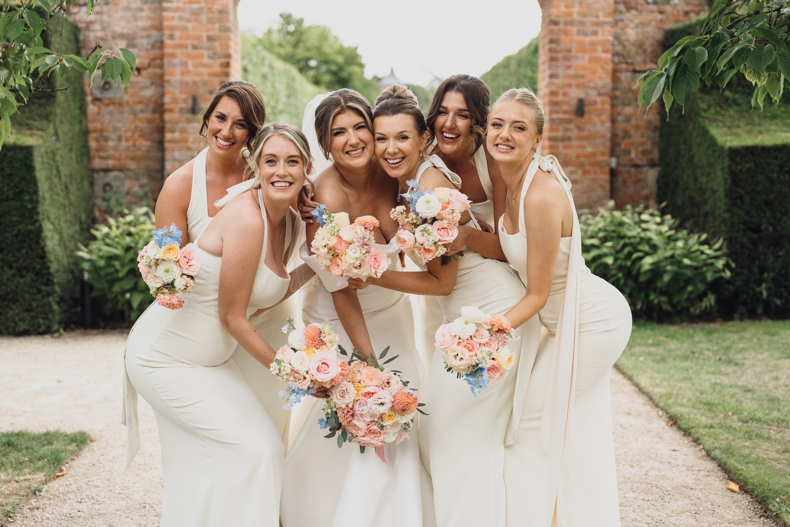 Katie & Joe’s Joyous Summer Wedding at Combermere Abbey