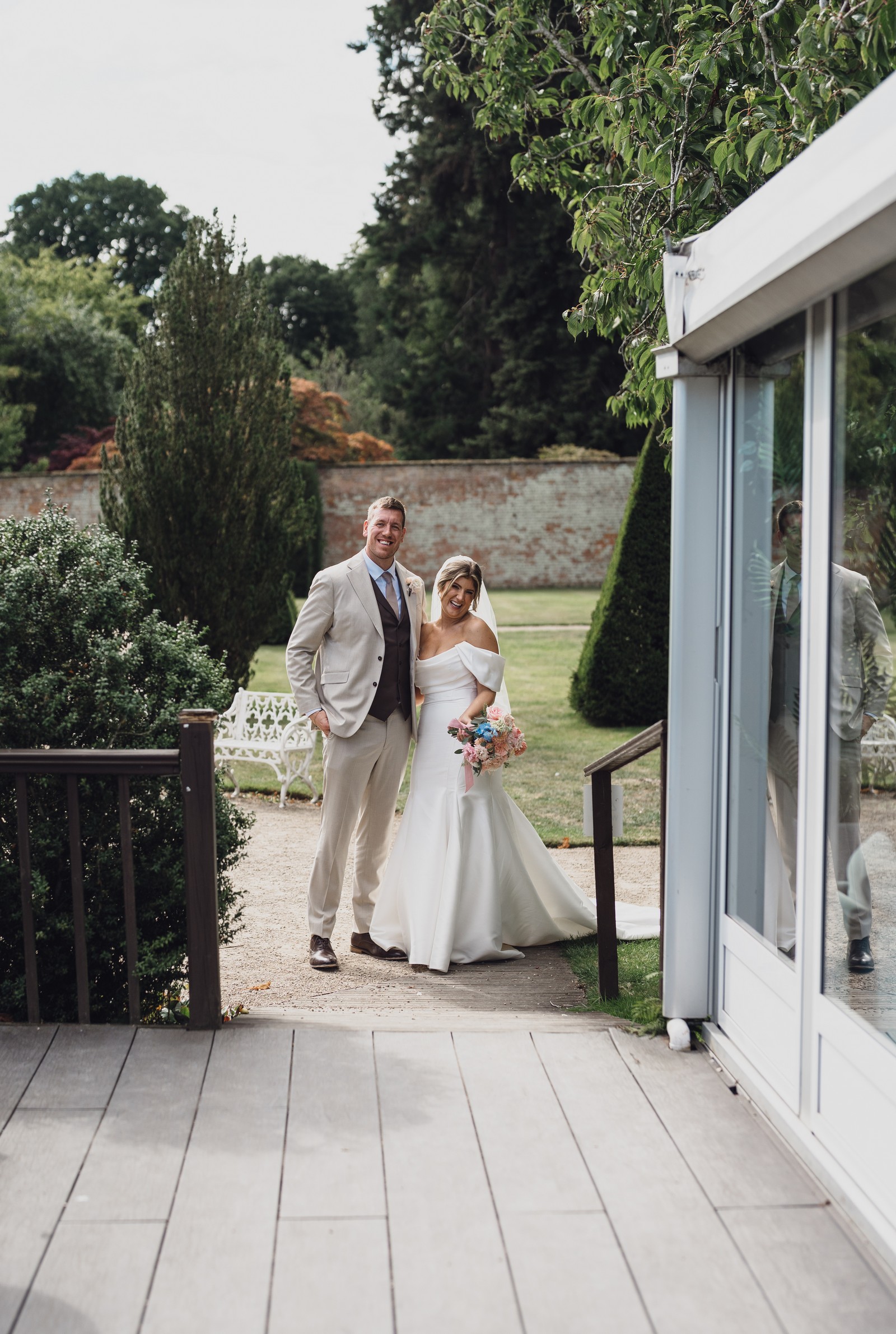 Katie & Joe’s Joyous Summer Wedding at Combermere Abbey
