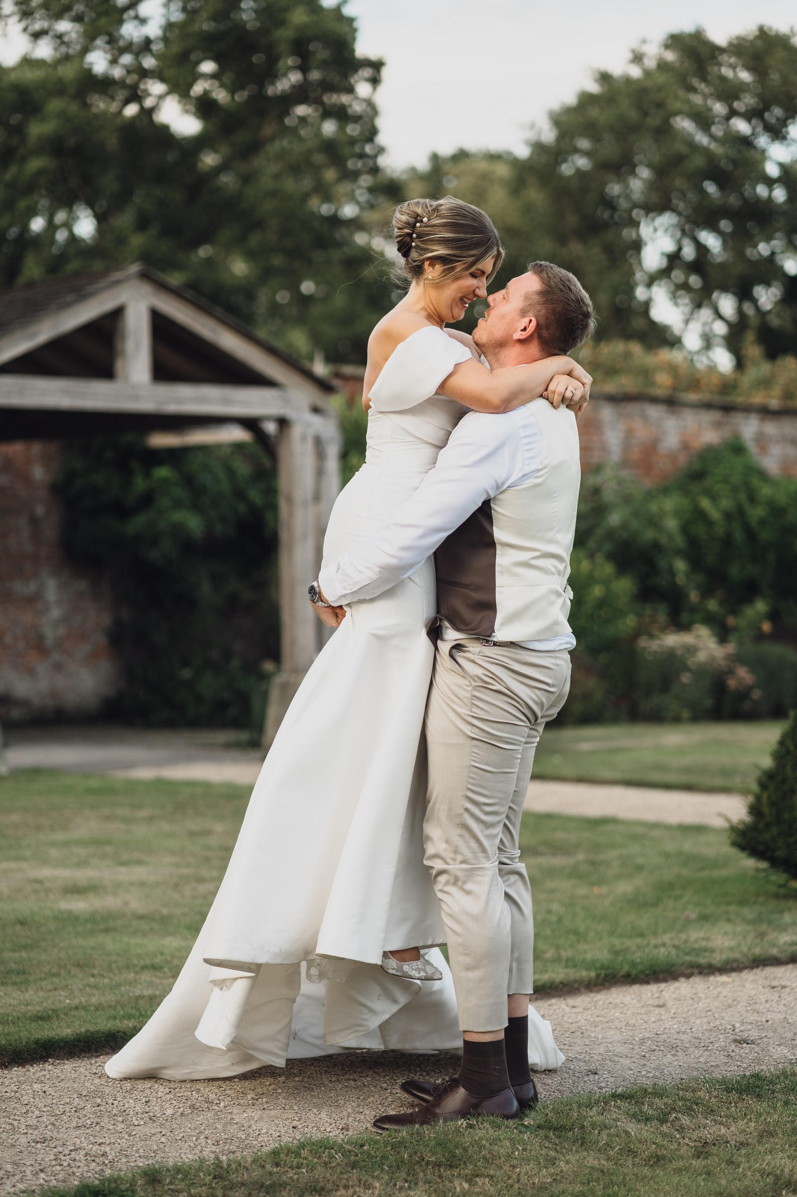 Katie & Joe’s Joyous Summer Wedding at Combermere Abbey