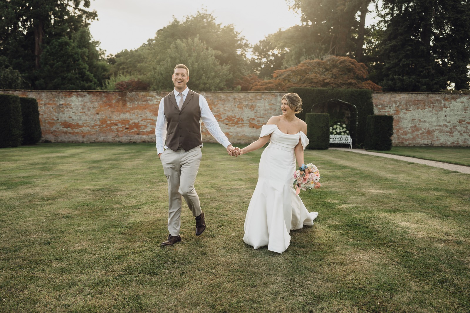 Katie & Joe’s Joyous Summer Wedding at Combermere Abbey