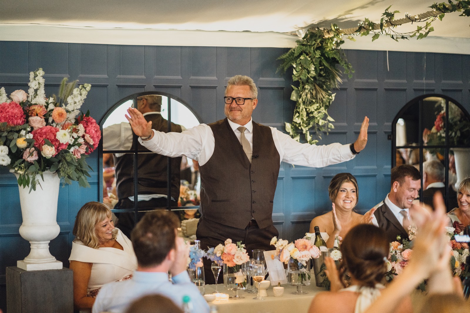 Katie & Joe’s Joyous Summer Wedding at Combermere Abbey