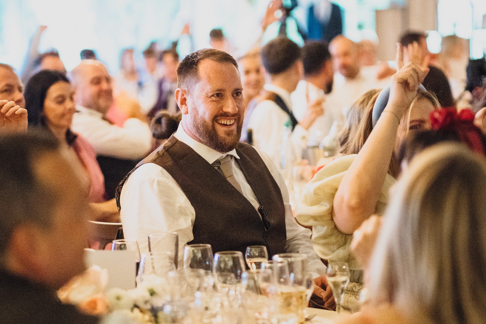 Katie & Joe’s Joyous Summer Wedding at Combermere Abbey