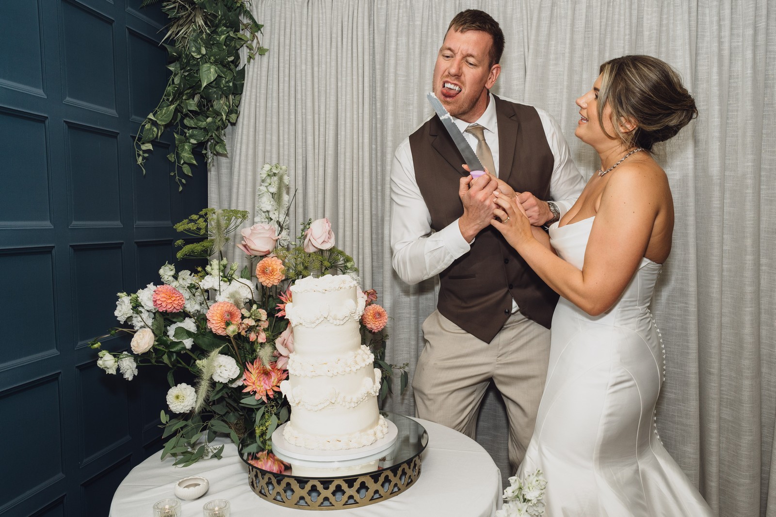 Katie & Joe’s Joyous Summer Wedding at Combermere Abbey