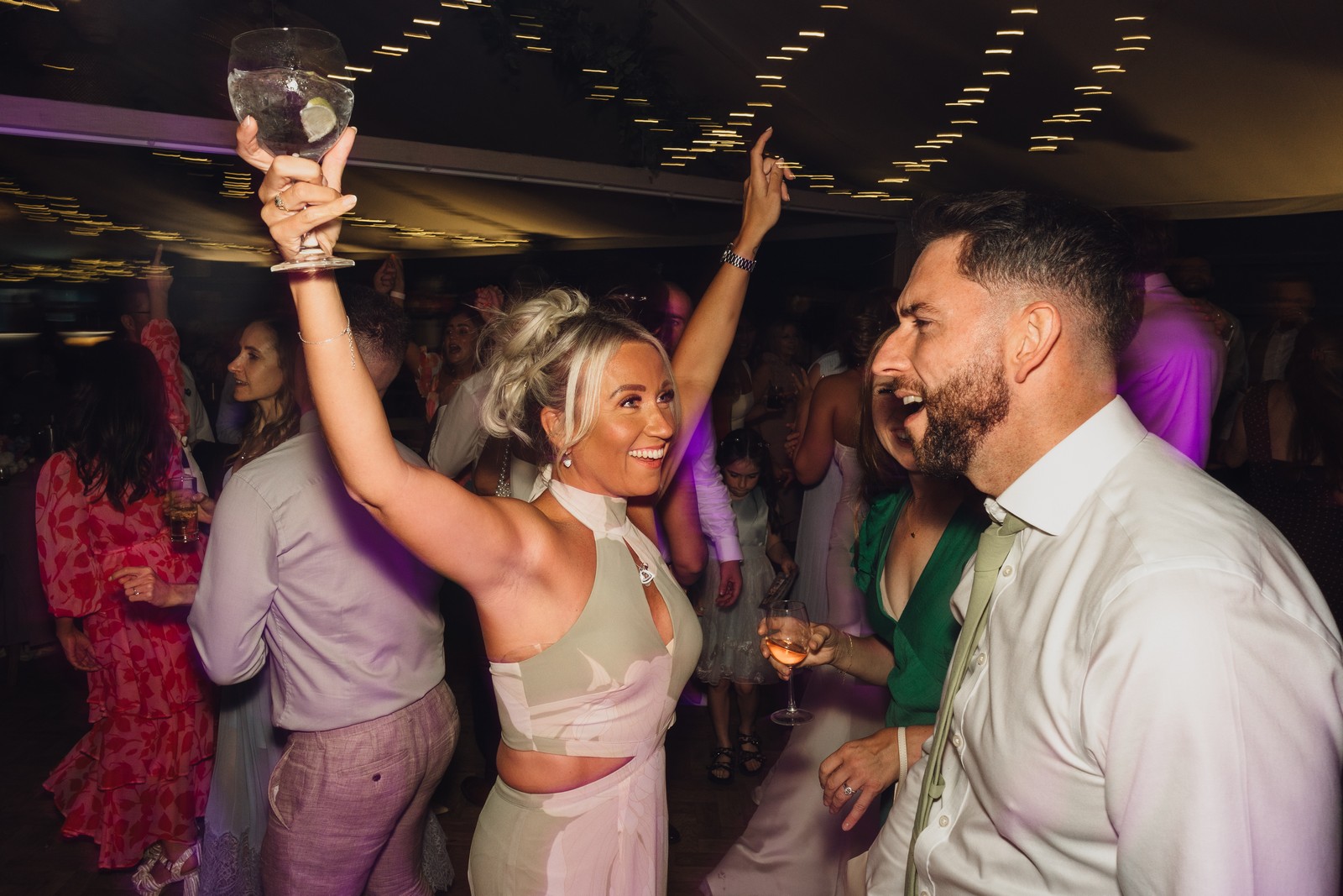 Katie & Joe’s Joyous Summer Wedding at Combermere Abbey