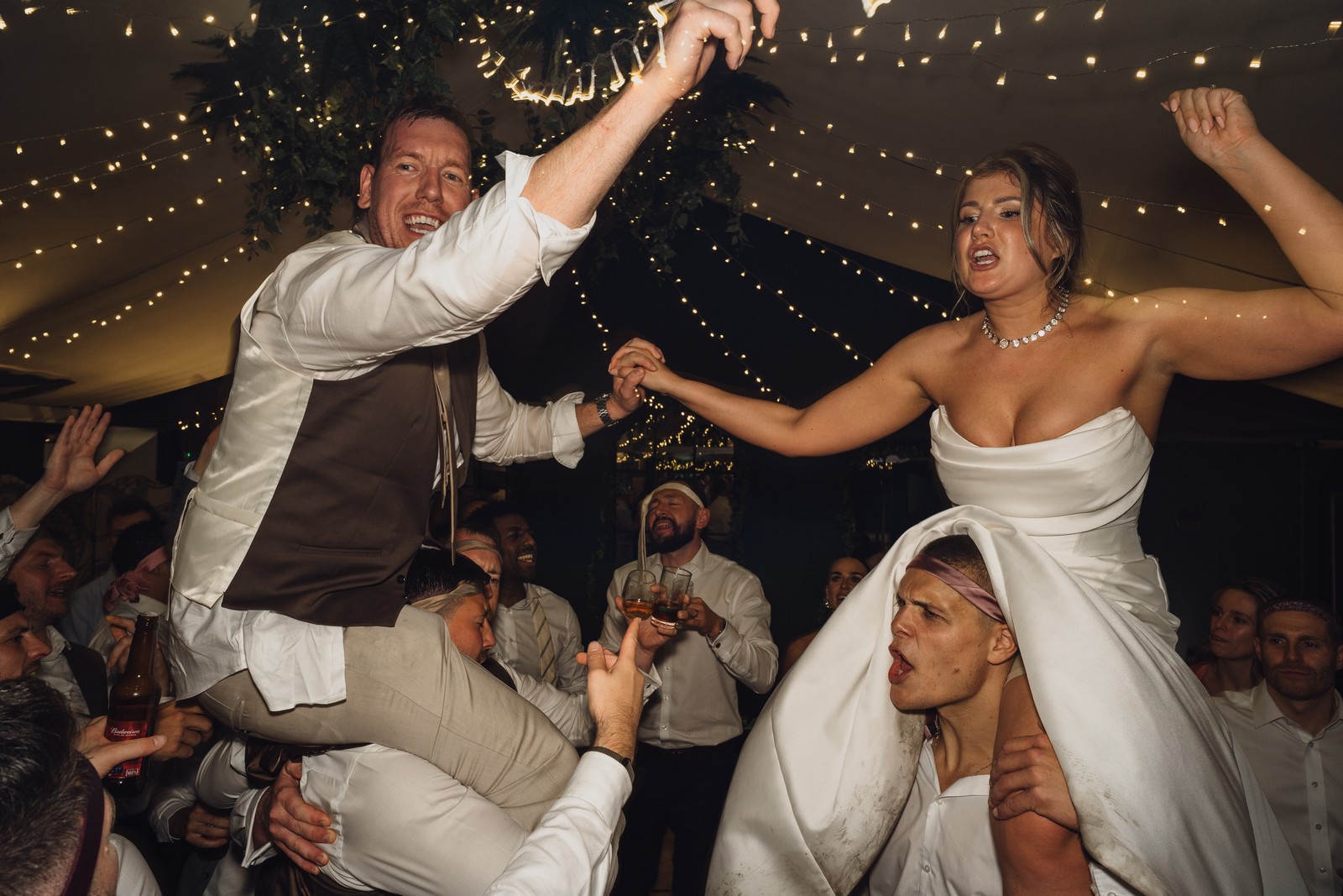 Katie & Joe’s Joyous Summer Wedding at Combermere Abbey